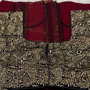 Brand new Gold and black Embroidered blouse